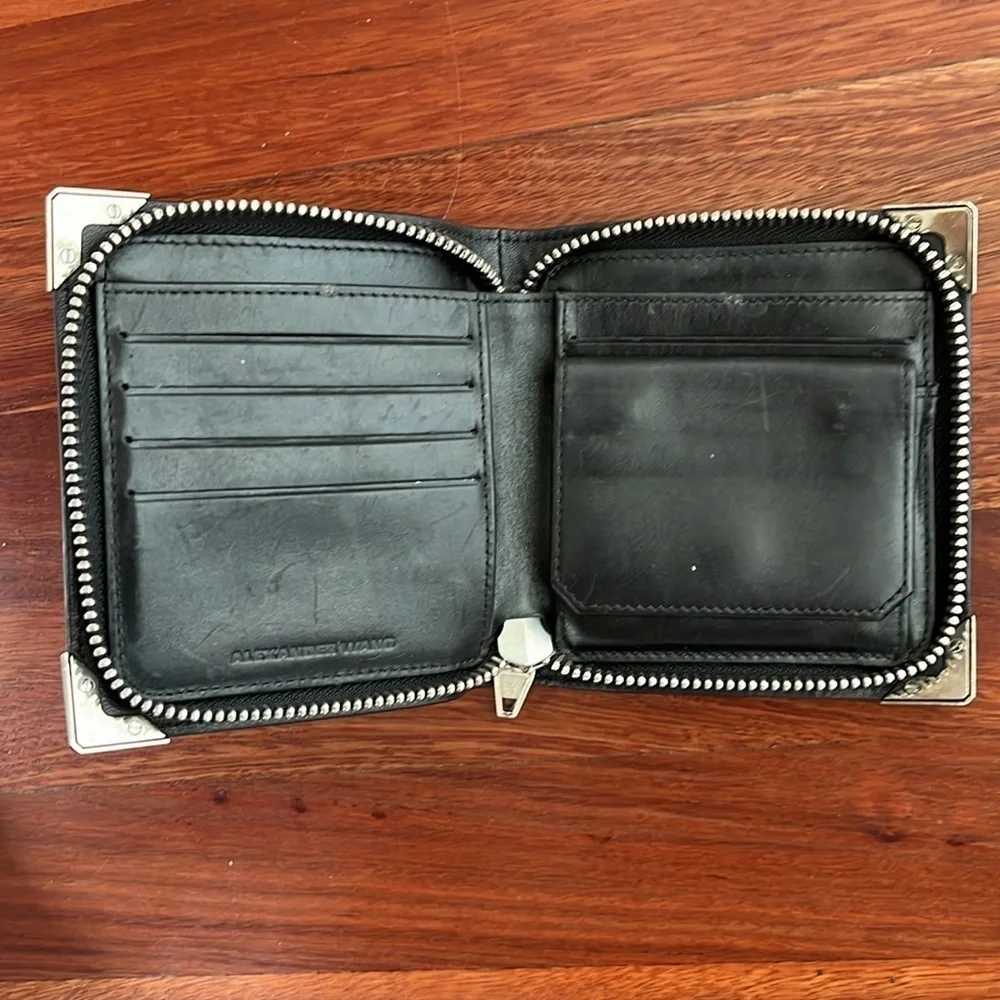 ALEXANDER WANG men’s black wallet